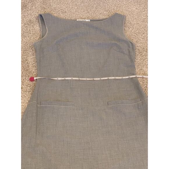 Tahari Womens Gray Sleeveless Suit Dress Light Size 4 - Picture 8 of 12